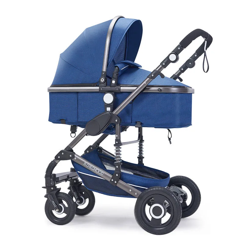Легкая детская коляска брендов многофункциональный 2 в 1 Зонт прогулочная коляска коляски для новорожденных Детские Коляски Высокое