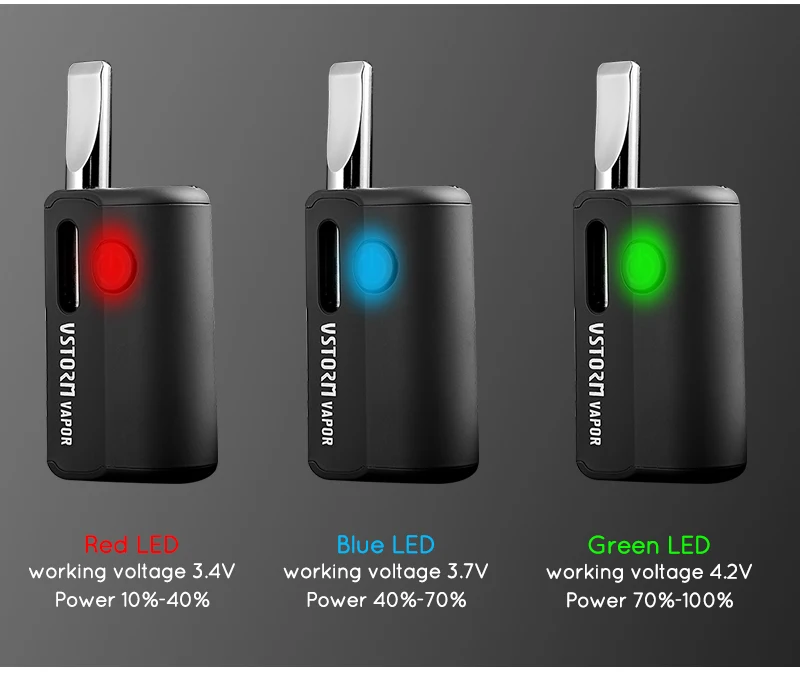 Original Vapor Storm M1 CBD Kit Thick Oil 800mah Battery 510 Magnet Thread 0.5ml CBD Cartridge Electronic Cigarette Vape 01 (10)