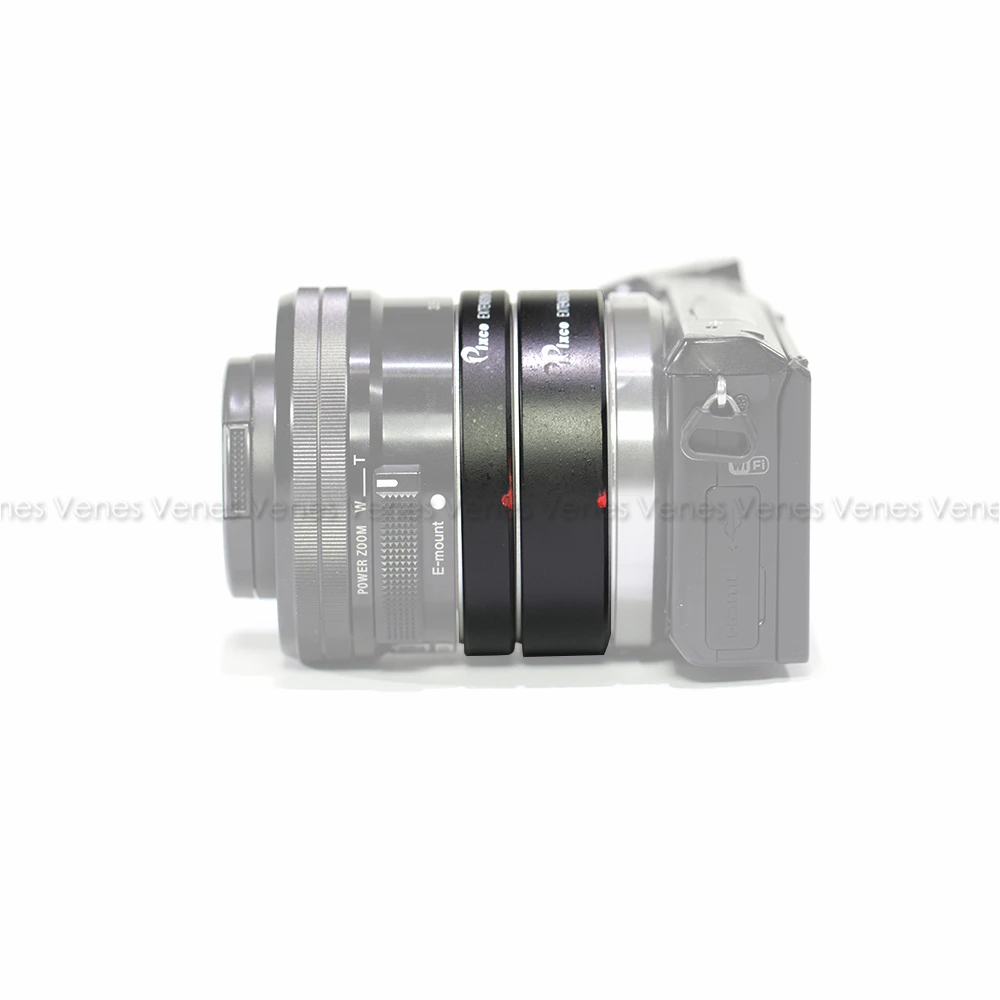 

Venes for Sony E Mount NEX Camera Auto Focus Macro Extension Tube A6500 A6300 A5100 A6000 A5000 A3000 NEX-5T