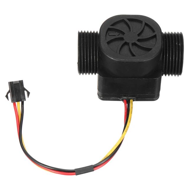US211M Water Flow Meter Hall Water Flow Sensor Reader With, 47 OFF
