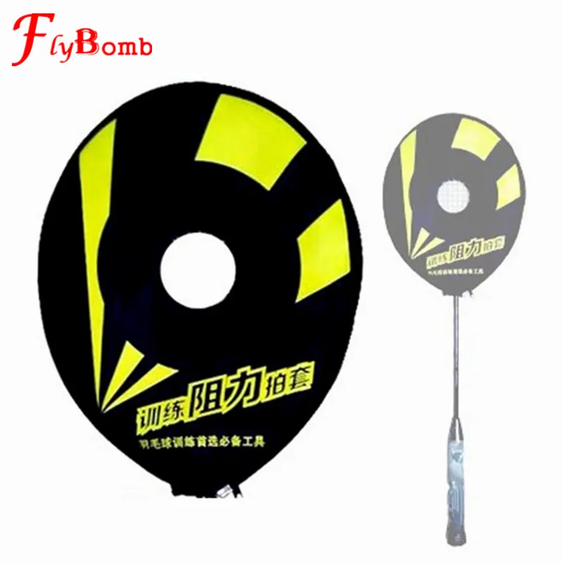 

Badminton Racket Cover Enhance Wrist Exerciser Badminton Resistance Hitting Accessories L442OLA