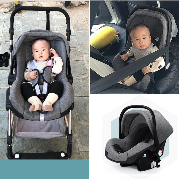Sale Baby carriage stroller 2 in 1/3 in 1 Multi-functional can sit High landscape stroller Two-way shock folding stroller Free shipping 4
