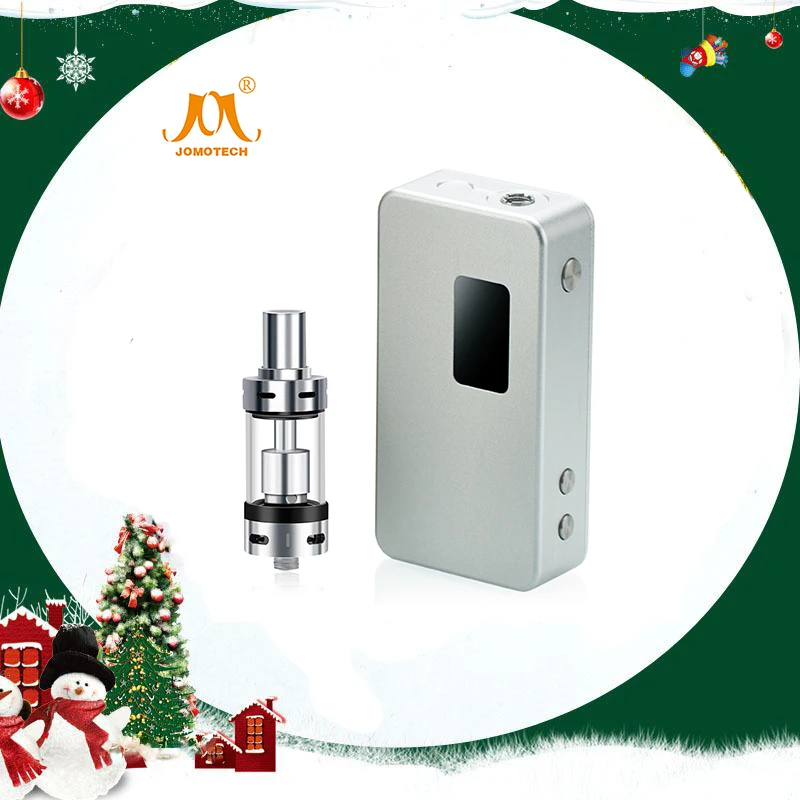 

2018 JomoTech ATC 150 TC Vape Mod OLED Variable Wattage 150W Box Mod Electronic Cigarette Best MTL Kit with 3ml Atomizer Jomo-22