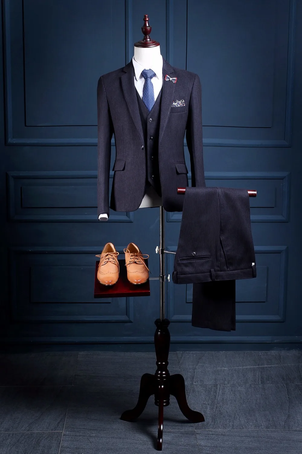 Blue Suit Mens Coat Pant Style 2018 Navy Blue Coat Pant For Wedding