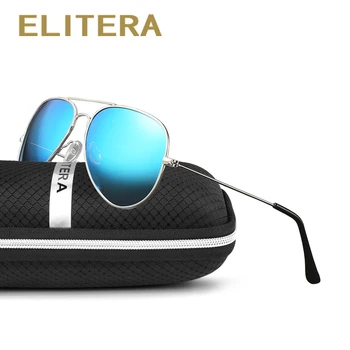 

ELITERA Brand Sunglasses Retro Classic Designer Men Women Sunglasses Alloy Polarized Sun Glasses Driving UV400 Oculos