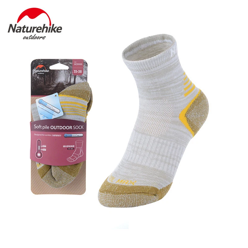 NatureHike 2 пары носки для спорта на открытом воздухе Пешие прогулки Альпинизм