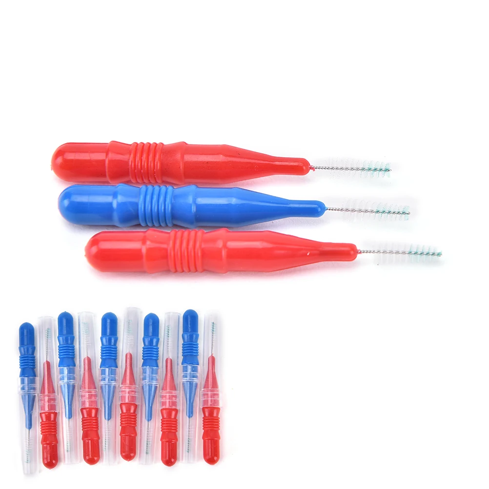 

50PCS/Pack Oral Care Tooth Floss Oral Hygiene Dental Floss Soft Plastic Interdental Brush Toothpick For Teeth Cleaning Healthy