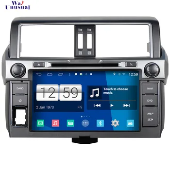 

WANUSUAL Car Styling 1024*600 Quad Core 16G 9 Inch Pure Android 4.4.4 Car Multimedia Player for Toyota Prado 2014 GPS Navigation