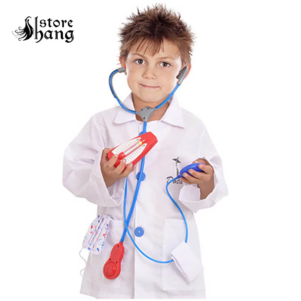 Kids Doctor Role Play Set Dress Up Surgeon Costumes For Children