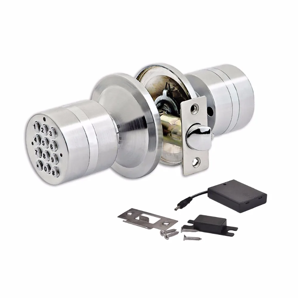 

Digital Code Keyless Keypad Electronic Locks Home Security Adjustable latch backset F1780D