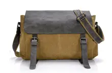 Autumn and winter new men and women high – quality shoulder bag postman package leisure travel retro oblique cross package