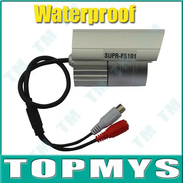  TM-SUPRS101 Waterproof Sound Monitor Audio Pickup ,Security Listening for CCTV Free shiping 
