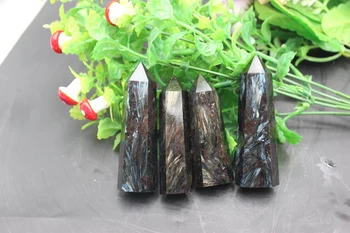 

216gTOP!!! Natural quartz stone fireworks single end wand healing treatment