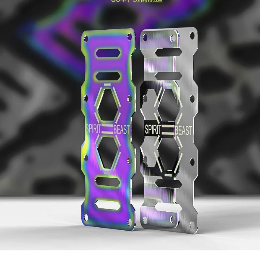 

Spirit Beast motorcycle universal modified colorful body number plate cover cool styling