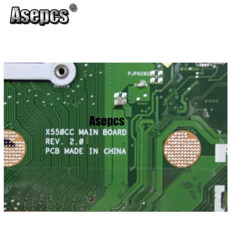 Asepcs X550CA материнская плата для ноутбука ASUS X550CA X550CC X550CL R510C Y581C X550C X550 Тесты оригинальная материнская плата 4G Оперативная память I3-3217U