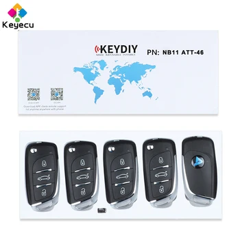 

KEYECU 5pcs/lot Universal Remote 3 Button NB-Series for KD900 KD900+, KEYDIY Remote for NB11-ATT-46
