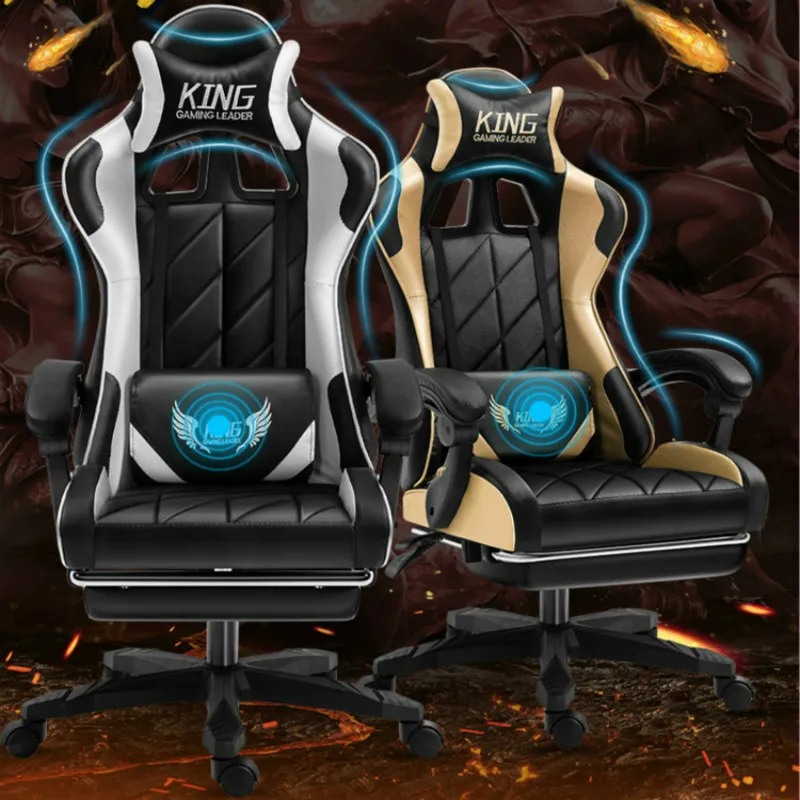 Gaming Chair Home Lifting Swivel Computer Office Chair Cadeira Gamer Silla Oficina Reclining Silla