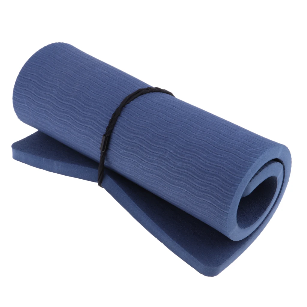 Yoga Knee Pad Travel Cushion (38x21mm) Anti-Slip 6mm Thick Workout Mat Yoga Knee Pad Cushion Yoga Accessories