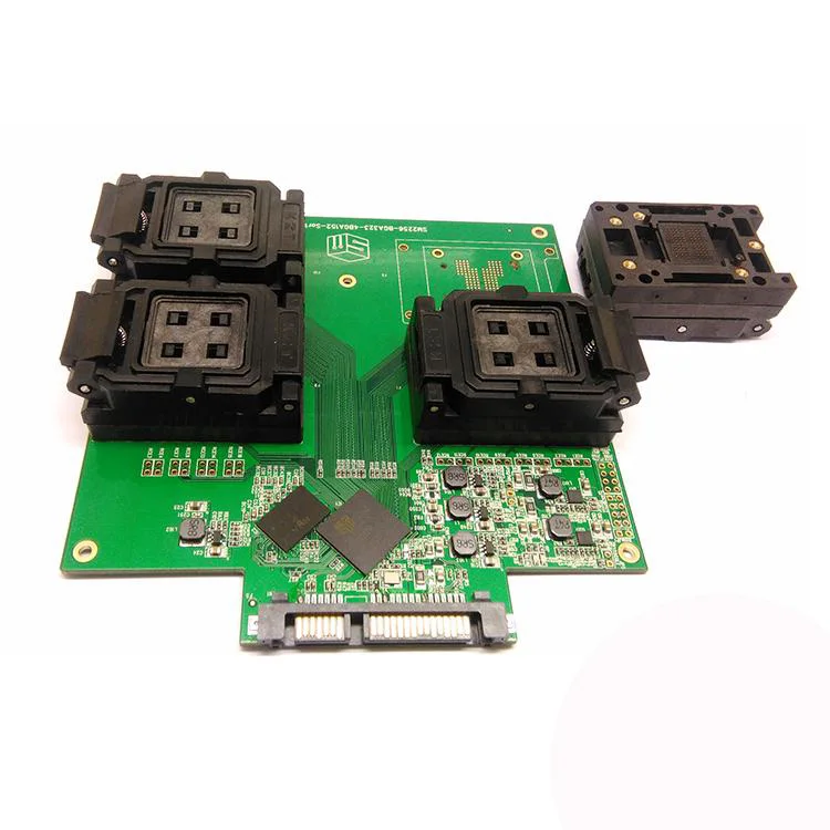 SSD NAND flash SM2256K тестовое решение контроллера для BGA152 132 88 pin флэш-памяти 4 в 1 тестовая печатная плата IC 12*18 или 14*18 мм