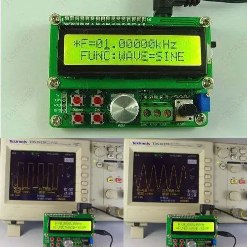 

DDS Function Signal Generator Module Waveform Sine/Triangle COUNTER Frequency