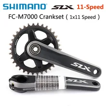 SHIMANO DEORE SLX FC M7000 1x11 скоростной шатун HOLLOWTECH II шатун 32T 34T 170 мм 175 мм MTB Аксессуары для горного велосипеда