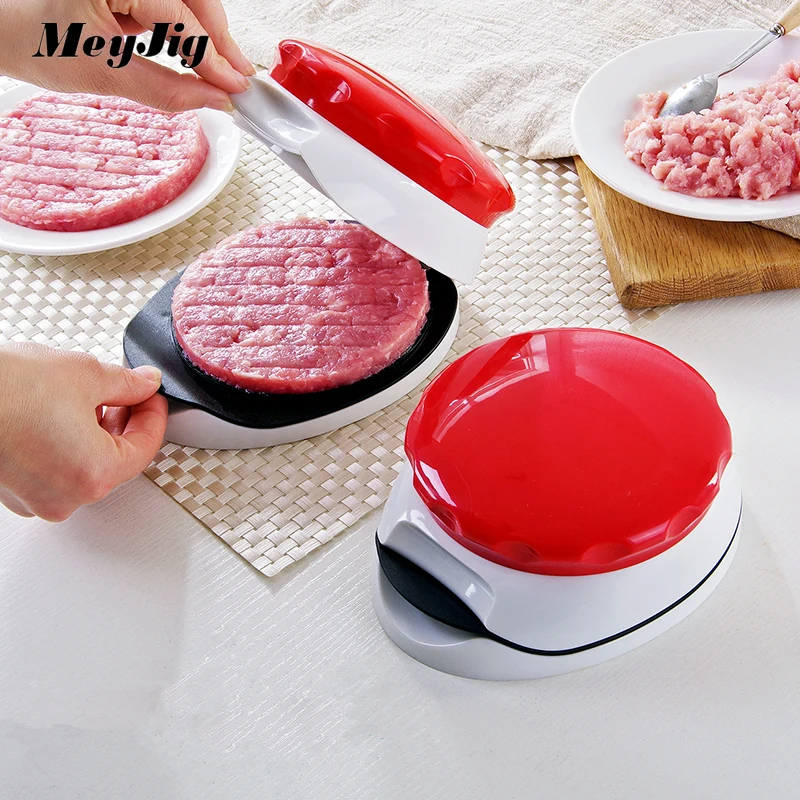 Meyjig пластиковые ручные котлеты для гамбургеров плесень бытовой кухни Круглый