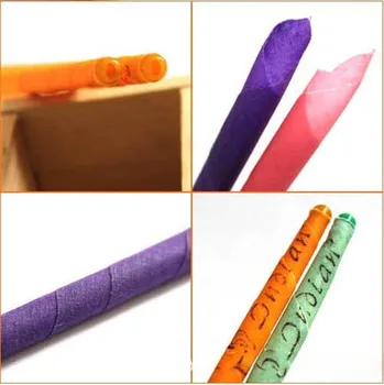 

50 Pcs Ear Candles Aromatherapy Treatment Wax Removal Cleaner Ears Coning Healthy Care Fragrance Candling Random Color All-shipp