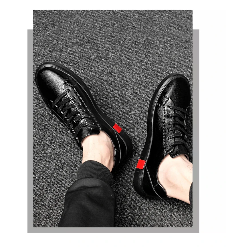 WeiDeng/Мужская и женская обувь из натуральной кожи; обувь для отдыха на шнуровке; обувь для офиса; обувь на плоской подошве; модная удобная обувь высокого качества; большие размеры 36-46