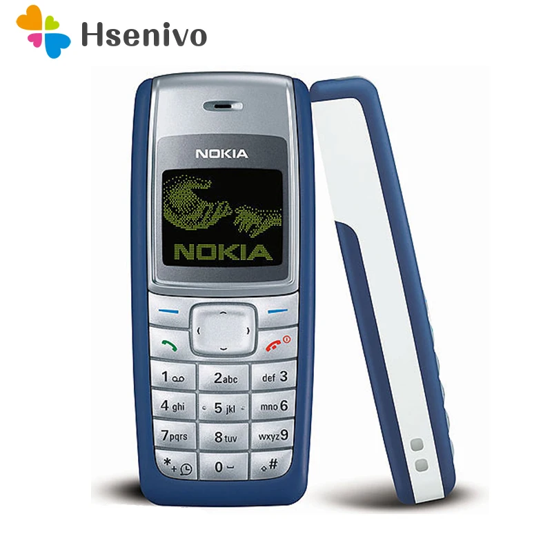 1110 Original Mobile Phone Nokia 1110 1110i Mobile Phone Unlocked cheap Old Mobile Classic Phone 1 Year Warranty free shipping