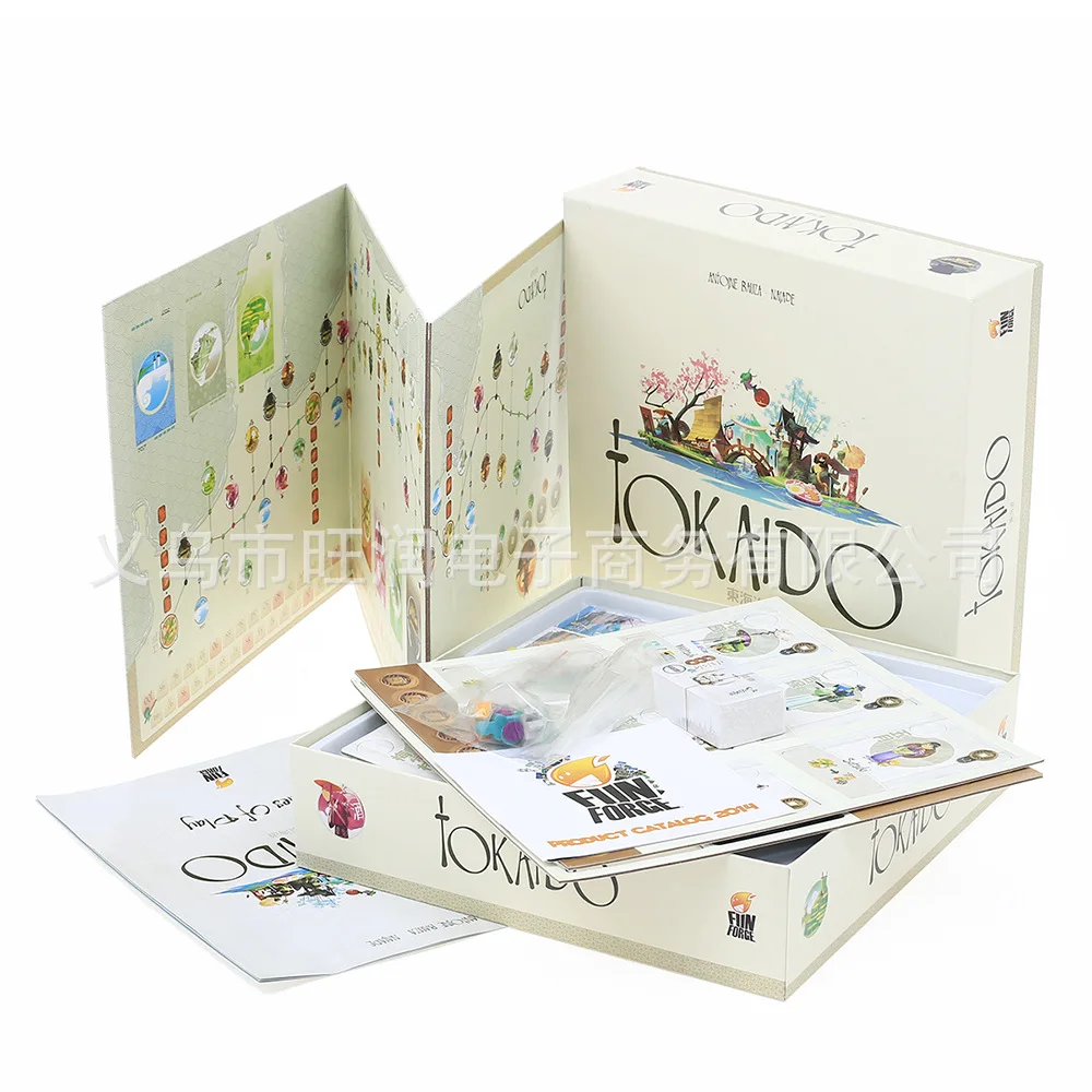 Tokaido широкая игра для взрослых английская настольная головоломка|Настольные