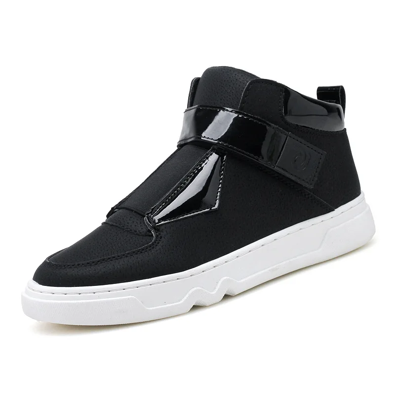 

Spring Skateboard Shoes Sneakers for men New Fashion Light Leisure Black and Off White Shoes Brand JINBEILE