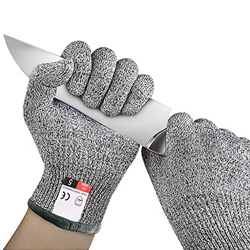 Anti-cut Gloves Safety Cut Proof Stab Resistant Stainless Steel Wire Metal Mesh Kitchen Butcher Cut-Resistant Safety Gloves