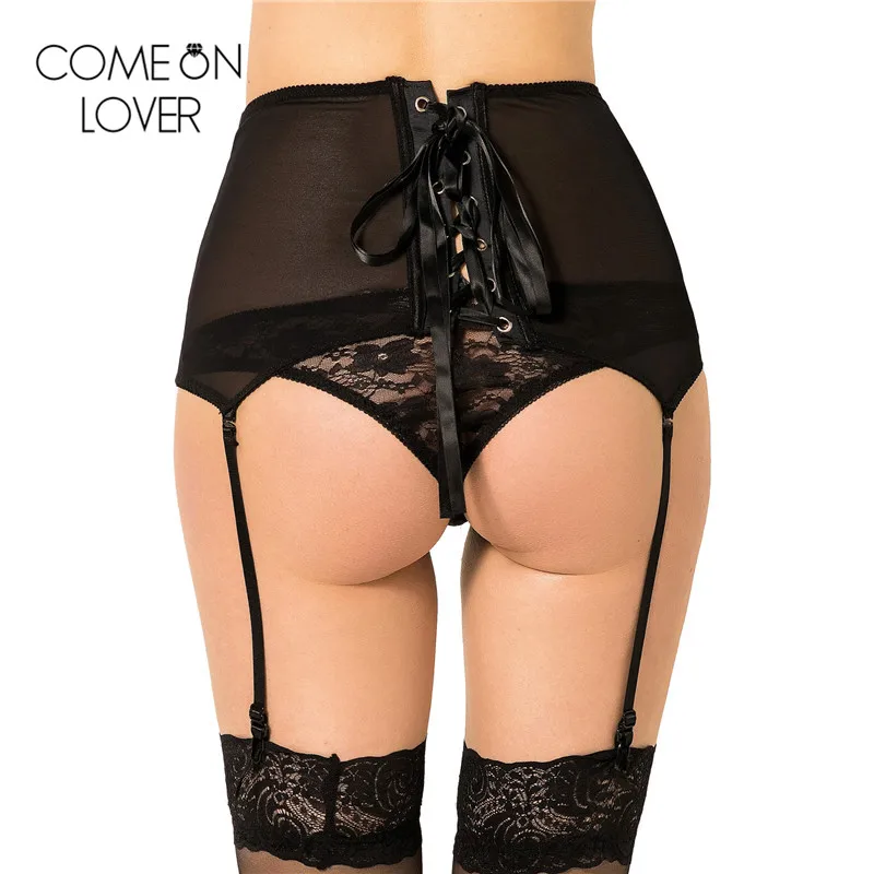 Женское кружевное нижнее белье Comeonlover сексуальные подтяжки с высокой посадкой