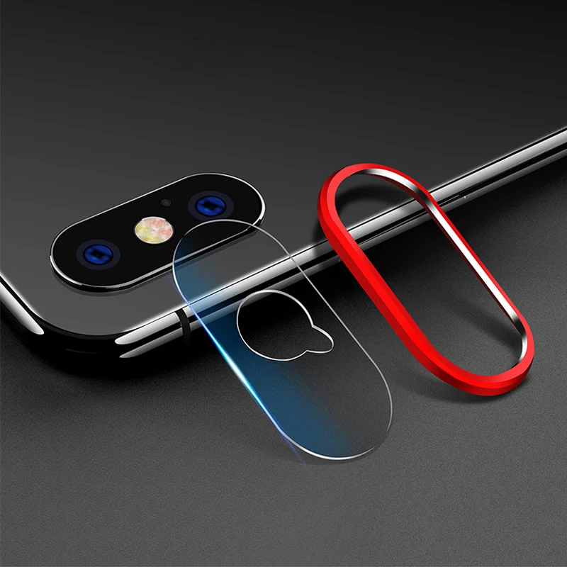

Camera Screen Protector for iPhone 11 pro max + Back Lens Protection Ring Case for iPhone 11 XR 2 in 1 6D Glass Film
