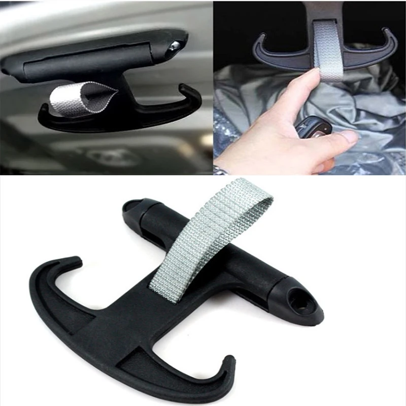 Car Trunk Bag Hook Hanger Holder Automatically Retracted Trunk Sundries
