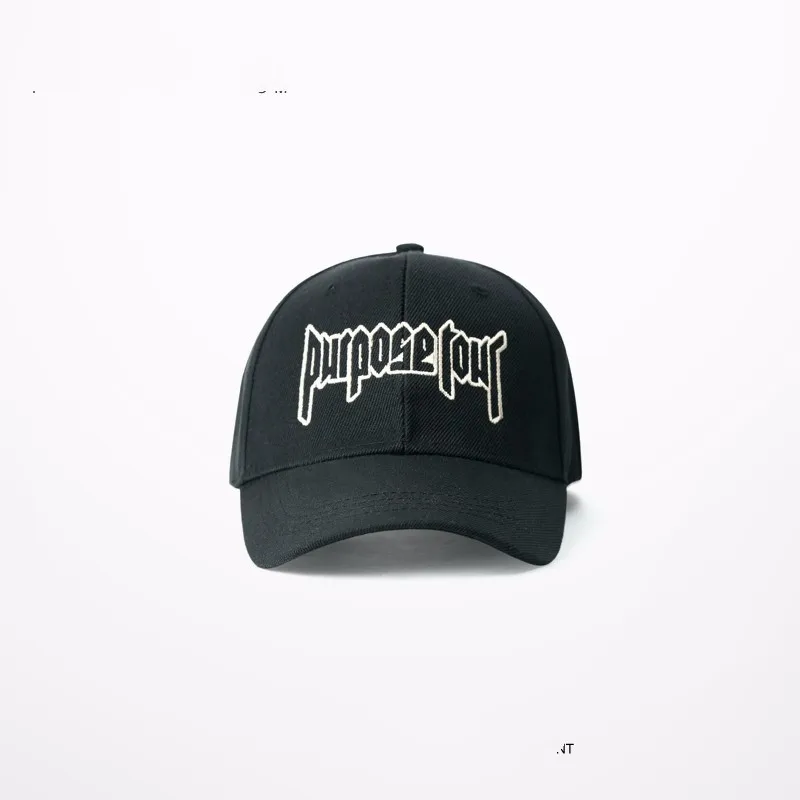 Purpose-Tour-Embroidered-Baseball-Cap-Vintage-Retro-Justin-Bieber-Hat-High-Street-Dark-Tide-Caps-For