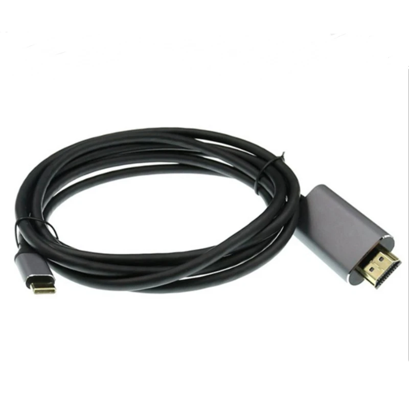 1 8 м Длина Usb 3 C type штекер 4K 60Hz Hdmi 2 0 Hd кабель переходник для телевизора Macbook Phone Tablet