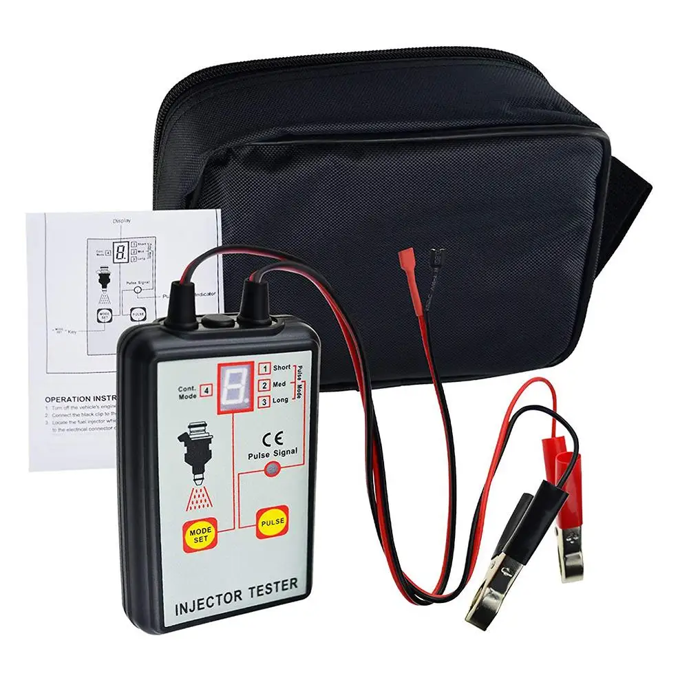 All-sun EM276 Professional Injector Tester Fuel Injector 4 Pluse Modes Tester Powerful Fuel System