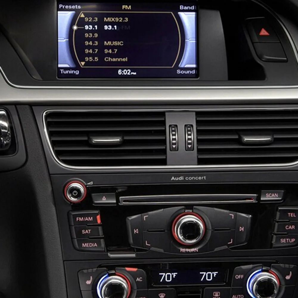 Plug and Play добавить заднего Камера видео Интерфейс для Audi Q5 не MMI концерт радио