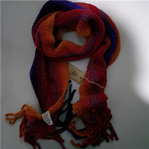 Акция ограниченная зимний шарф с помпонами для детей Для мальчиков и девочек флис Бесконечность Шерсть Теплый для взрослых женщин мужчин Шарфы - Цвет: rainbow