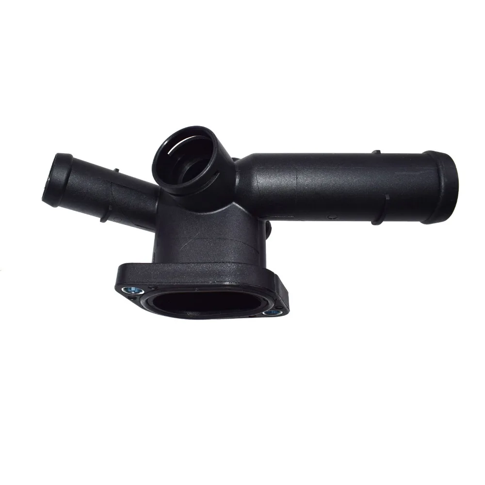 ISANCE Thermostat Housing Coolant Hose Flange Radiator 06A121132 For VW Volkswagen Golf Jetta 2.0 L4 1999 2000 2001 2002-2006