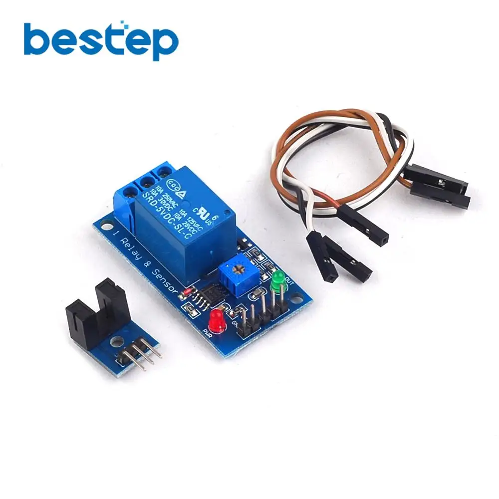 DC 5V 12V Groove Type Optical Coupler Trigger Speed Sensor ...