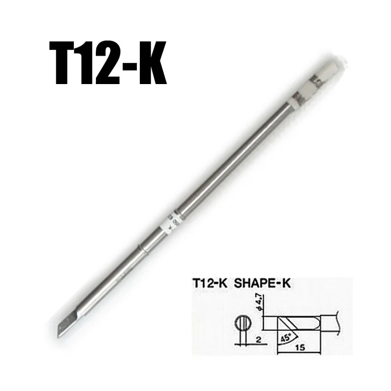 2pcs T12 K Solder Iron Tips High Quality T12 K Lead Free Soldering Iron