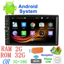 7 ”Android radio car Stereo MP5 Bluetooth USB SD 2 din GPS per auto radio 7018a Car Multimedia Player autoradio RAM 2G + ROM 32G