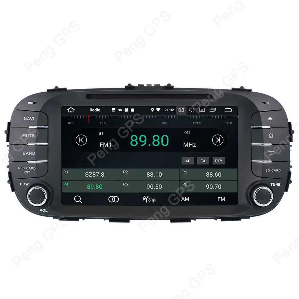 Top Octa Core 2 Din Autostereo CD DVD Player Android 8.0 Car Radio for KIA SOUL 2014 2015 2016 2017 GPS Navigation Multimedia Unit 5