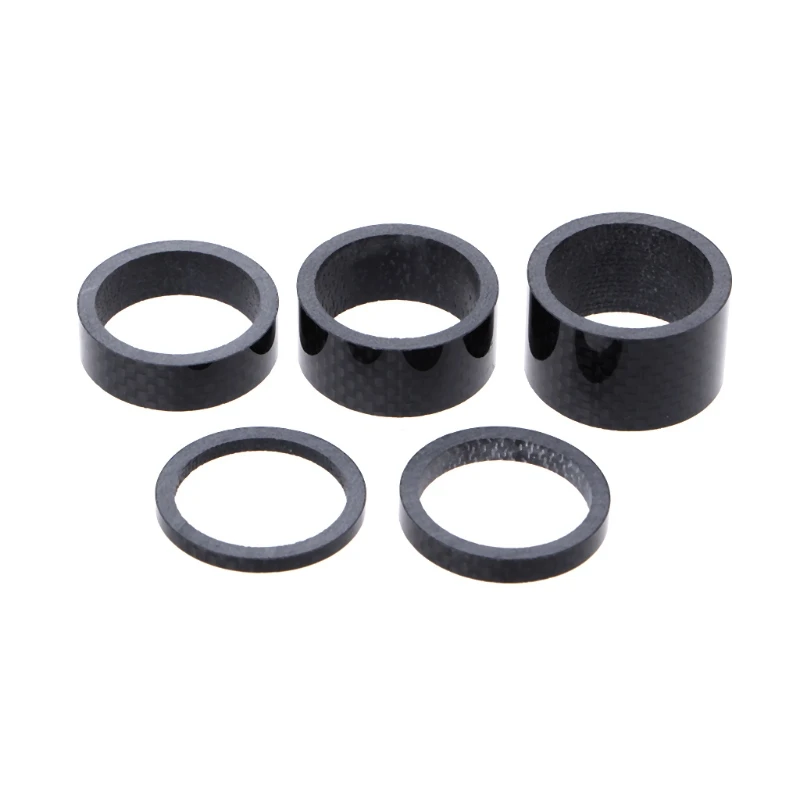 1 Set Bicycle Front Fork Spacer For 28.6mm Carbon Fiber Bowl Series MTB