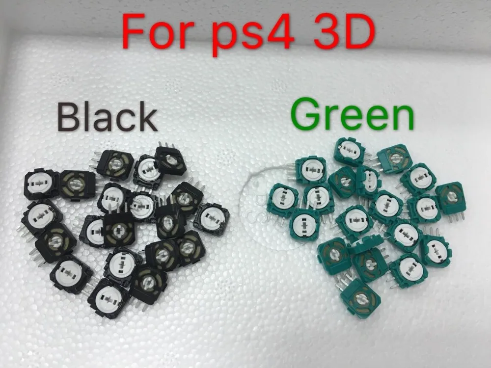 

50pcs/lot OEM for ps4 controller 3d analog stick button sensor light part Micro Mini Switch Axis Resistors for xbox one