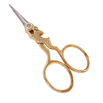 

Rabbit cross stitch Gold Needlework Fancywork Thread Tailor shear Sewing embroidary Trim Cut Scissor Thrum Yarn Dressmake fabric