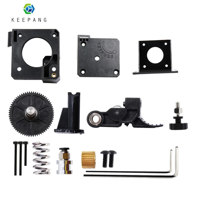 كي بانغ تيتان عن الطارد ل E3D V6 Romote تصاعد قوس DIY كيت بودين مع 42 محرك متدرج عدة ل 3D طابعة أجزاء