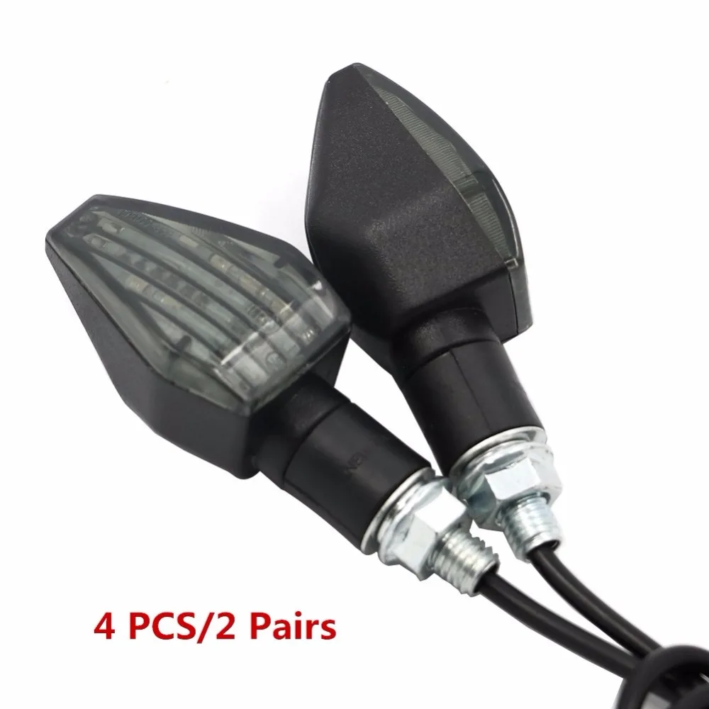 4pcs Universal Motorcycle Led Turn Signal Light Indicators